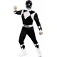Svart Power Ranger-kostyme for voksne, Størrelse: Large