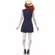 Retro schoolgirl zombie costume for women, image 2