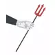 Halloween plast skinnende djevelgaffel, bilde 2