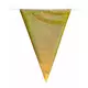 Plastic garland 10 pennants Mermaid Lagoon 30 x 20 cm, image 2