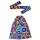 Adult Blue Bubbles 70s Headband and Leg Warmers Kit, image 2