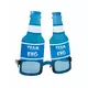 Team EVG beer bottle glasses, image 2