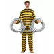 Giant inflatable handcuffs 130 cm, image 2