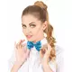 Adult turquoise sequin bow tie, image 2