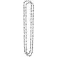 2 Adult Silver Disco Necklaces, image 2