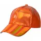 Oransje holografisk caps for voksne, bilde 2