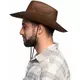 Adult brown cowboy hat, image 2