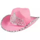 Rosa cowboy prinsessehatt til dame, bilde 2