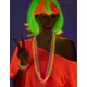 Adult orange pearl necklace, image 2
