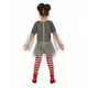 Gray assassin clown costume for girls, Size: 5-6 years(110-115 cm), image 2