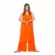 Orange disciple costume for women, image 2