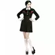 Gothic schoolgirl costume for women, Size: Small, image 2