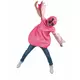 Flamingokostyme for barn, Størrelse: 3–4 år (92–104 cm), bilde 2