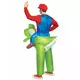 Nintendo® oppblåsbart Mario on Yoshi-kostyme for voksne, bilde 2
