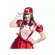 Red Chupa Chups dress costume for women, image 2