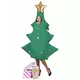 Adult 3D Christmas tree costume, image 2