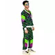 Neon leopardprint treningsdrakt til voksne, Størrelse: Small, bilde 2