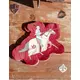16 Burgundy Knight Napkins 33 x 24 cm, image 2