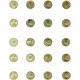 30 Gold Skull Coin, image 2