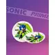 8 Sonic Prime små tallerkener 18 cm, bilde 2