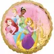 Double-sided foil balloon Disney Princesses 43 cm, image 2