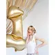 88 cm gyllen penisfolieballong, bilde 2