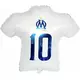 OM jersey-shaped foil balloon, image 2