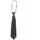 Children's black tie 30 cm, image 2