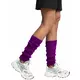 Women's purple leggings, image 2