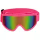 Adult fluorescent pink ski goggles, image 2