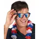 Adult France flag supporter glasses, image 2