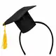 Adult Mini Graduation Hat, image 2