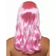 Long pale pink wig for women, image 2