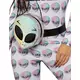 Holographic Alien Head Fanny Pack, image 2