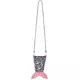 Mermaid tail bag with reversible rainbow and silver sequins zip for adults, image 2