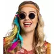 Adult fluorescent feather headband, image 2