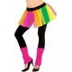 Kort neon flerfarget tutu til dame, bilde 2