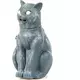 Svart katt med klare øyne, lyd og lys 30 cm, bilde 2
