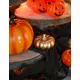 6.5 cm golden resin pumpkin, image 2