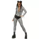 Women's holographic disco jumpsuit, image 2