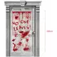 Bloody Door Decoration 165 x 85 cm, image 2
