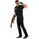 SWAT-agentkostyme for menn, Størrelse: Large, bilde 2
