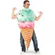 Adult ice cream cone costume, image 2