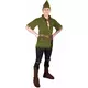 Men's suede-effect woodland man costume, Size: Medium, image 2