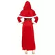 Mother Christmas costume long dress for women, Size: Medium (38-40), image 2