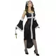 Sexy nun costume with white cross for women, Size: Small, image 2
