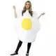 Adult fried egg costume, image 2