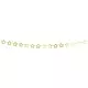 3m gold star cardboard garland, image 2
