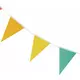 2 m garland of small multi-colored pennants, image 2
