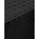 Black damask paper roll tablecloth 6 m, image 2